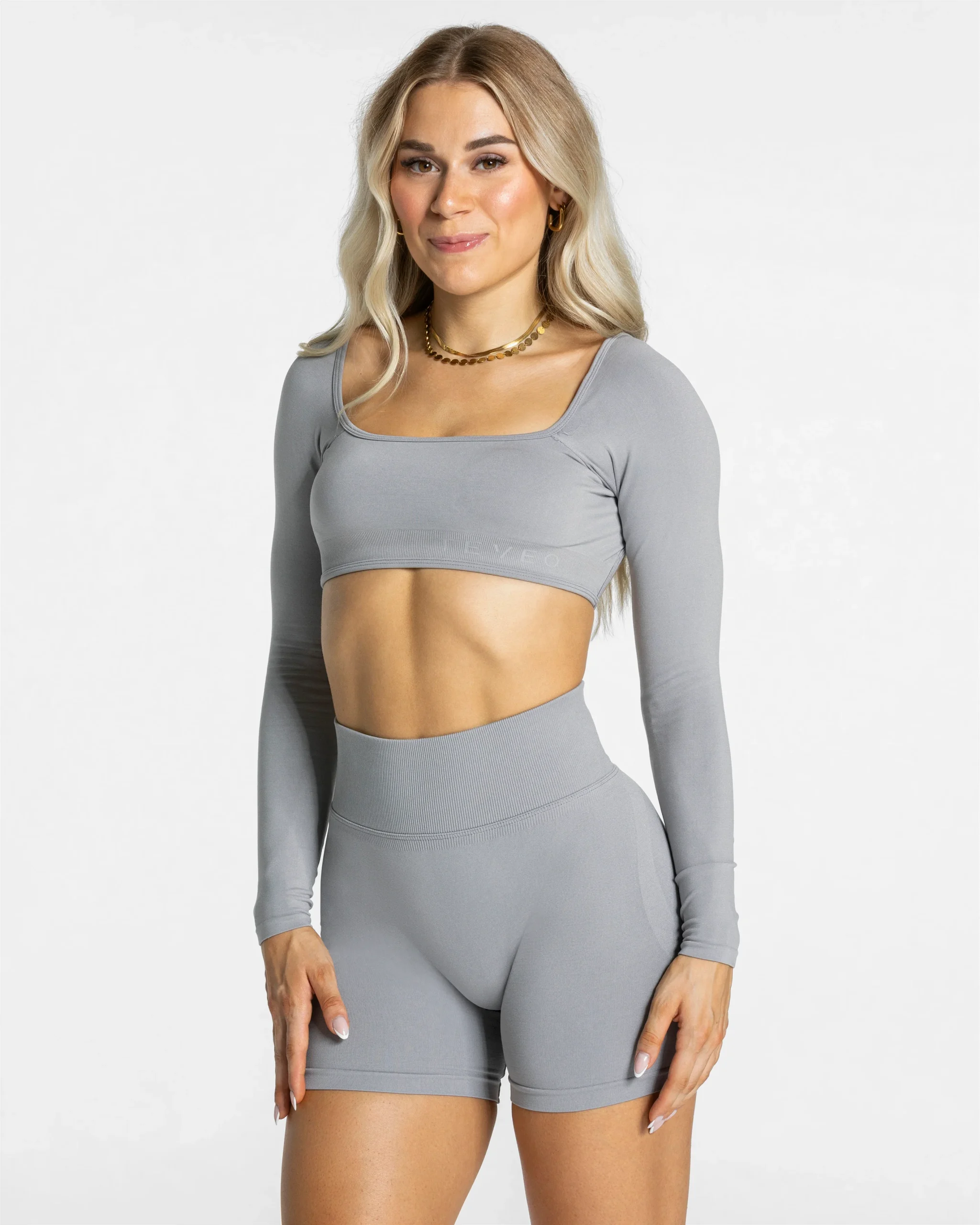 Femme Backless Longsleeve "Grau" – Image 2