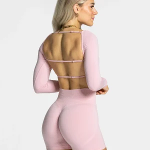 Femme Backless Longsleeve "Rosa"
