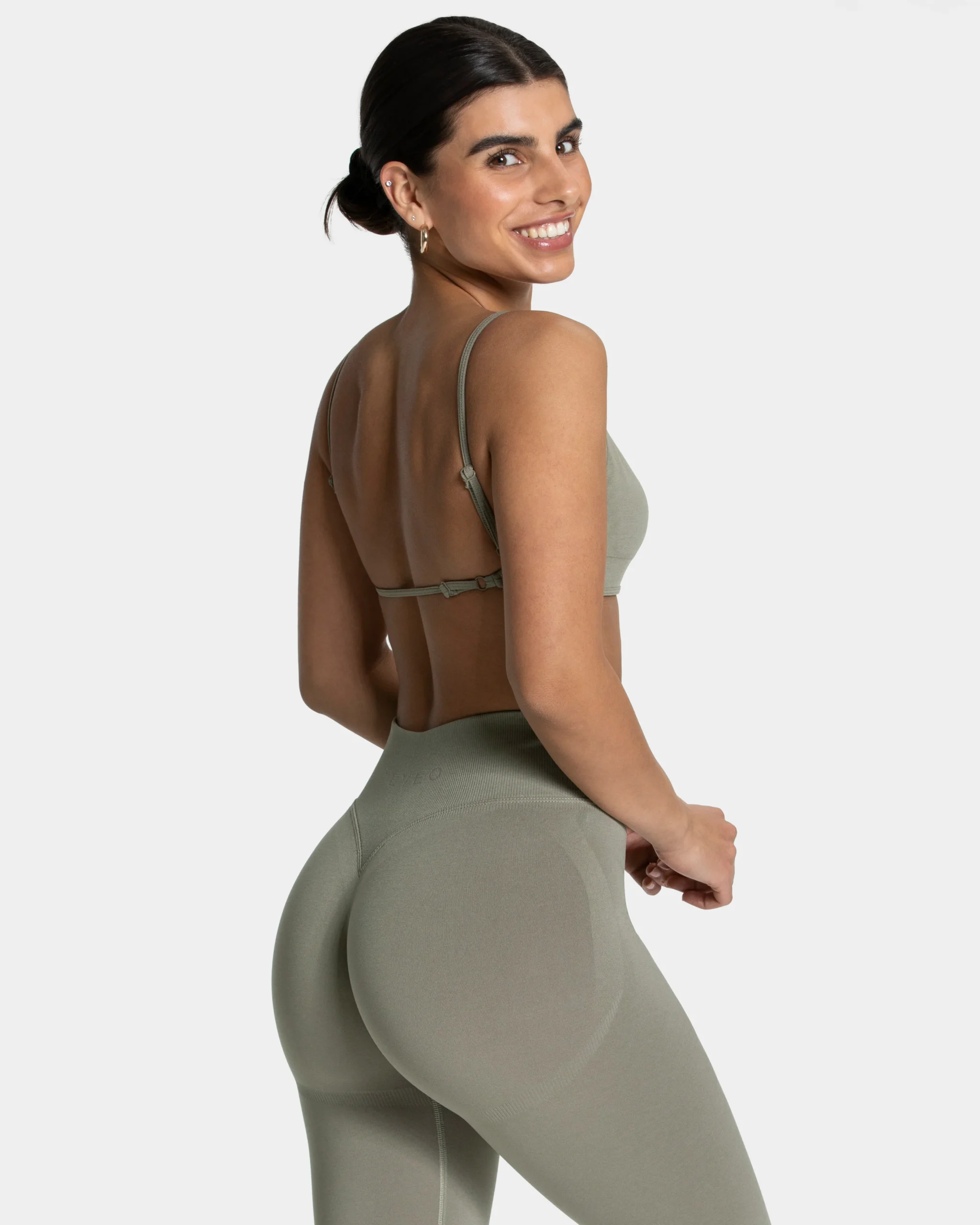 Femme Backless Bh "Khaki" – Image 3