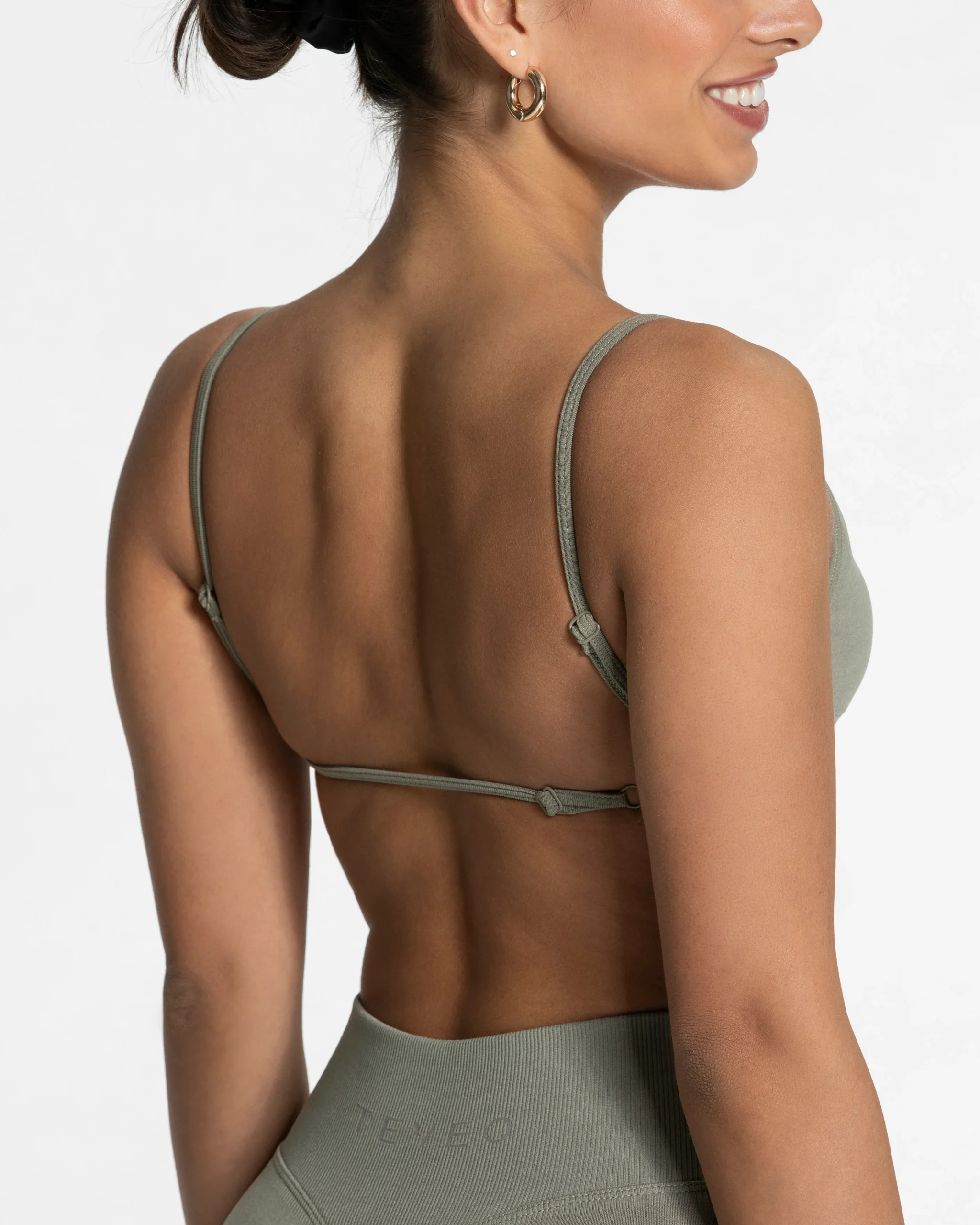 Femme Backless Bh "Khaki" – Image 5