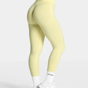 Femme Sculpt Scrunch Leggings "Gelb"