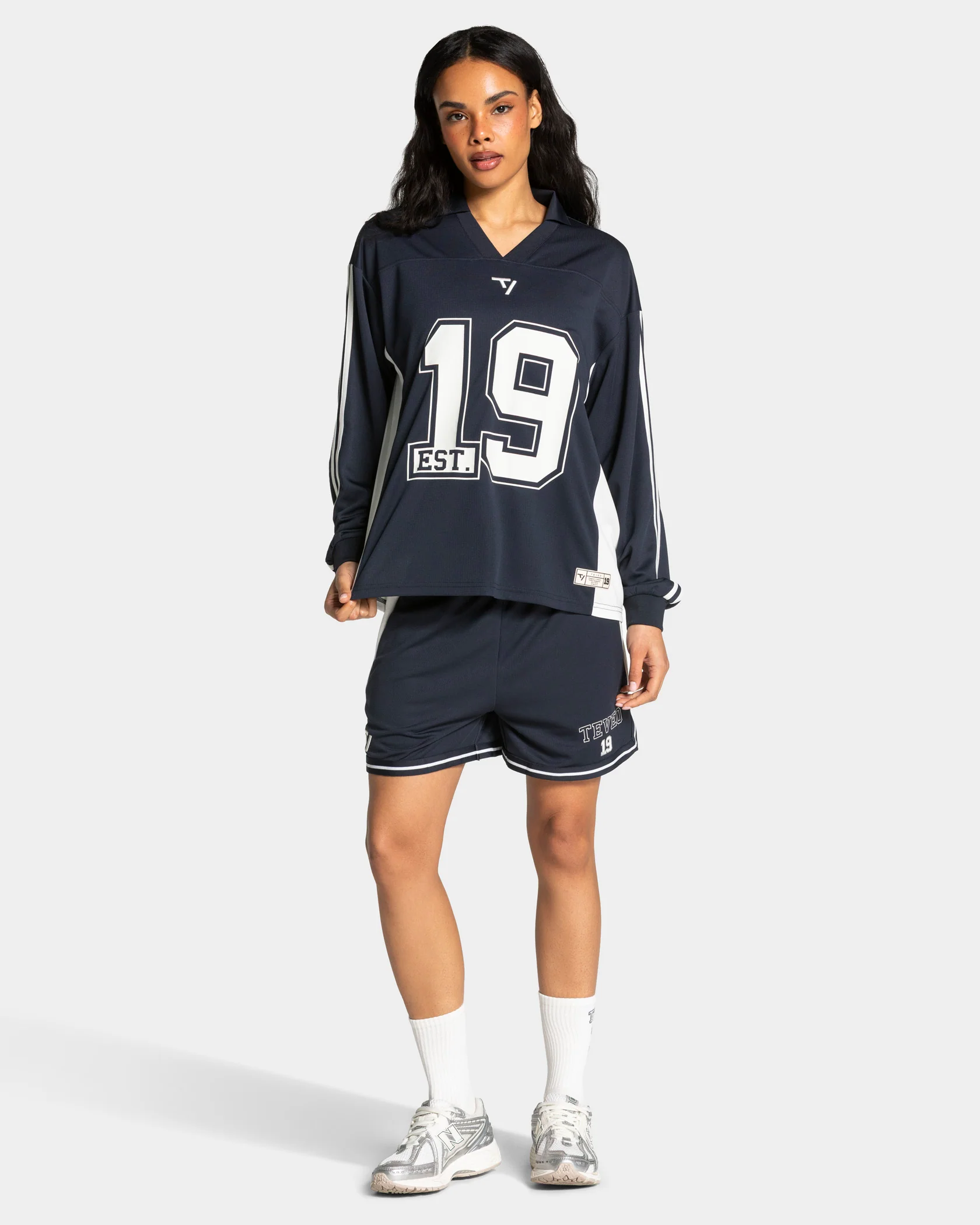 Football Polo Longsleeve "Midnight" – Image 4
