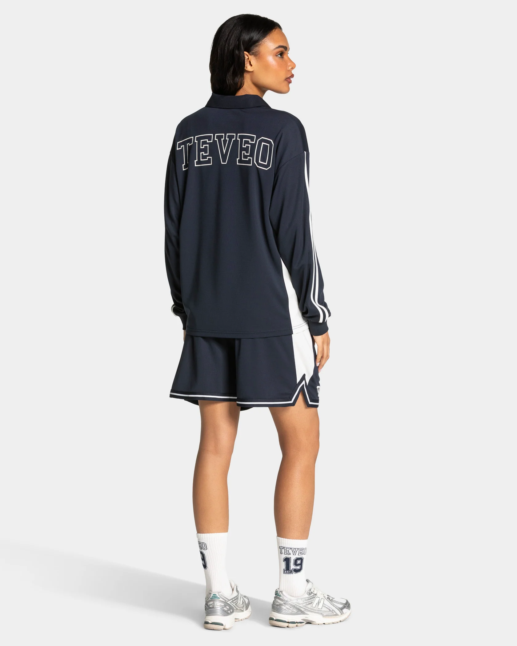 Football Polo Longsleeve "Midnight" – Image 6
