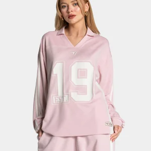 Football Polo Longsleeve "Rosa"