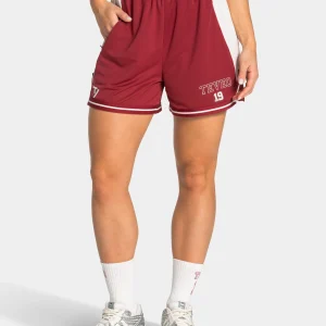 Football Shorts "Cranberry"
