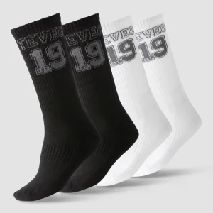 Football Socken "Schwarz/Weiß"