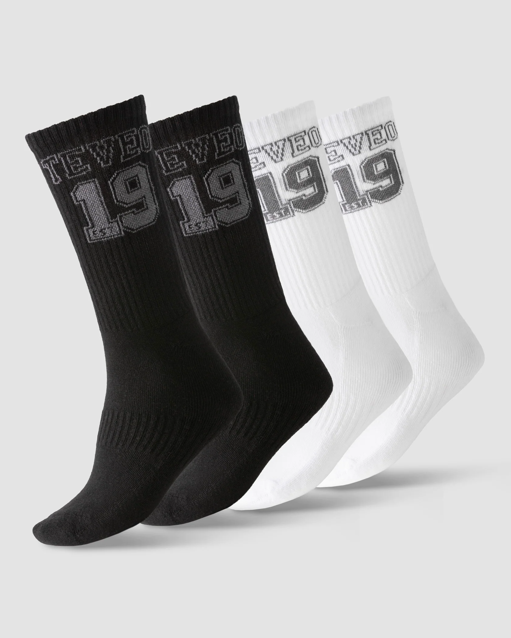 Football Socken "Schwarz/Weiß" – Image 2