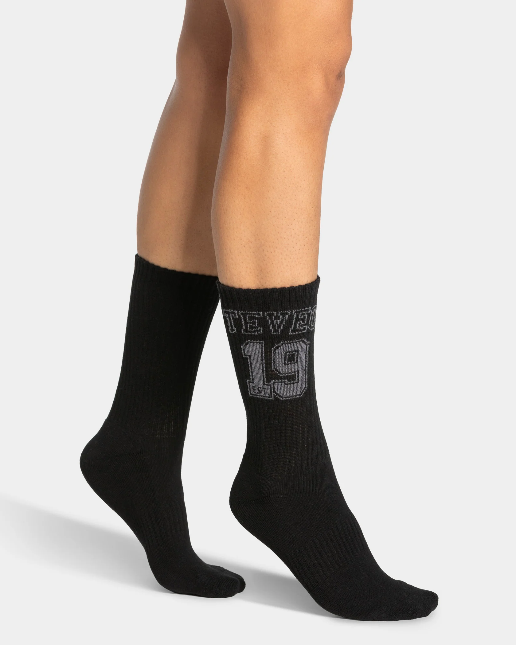 Football Socken "Schwarz/Weiß" – Image 4