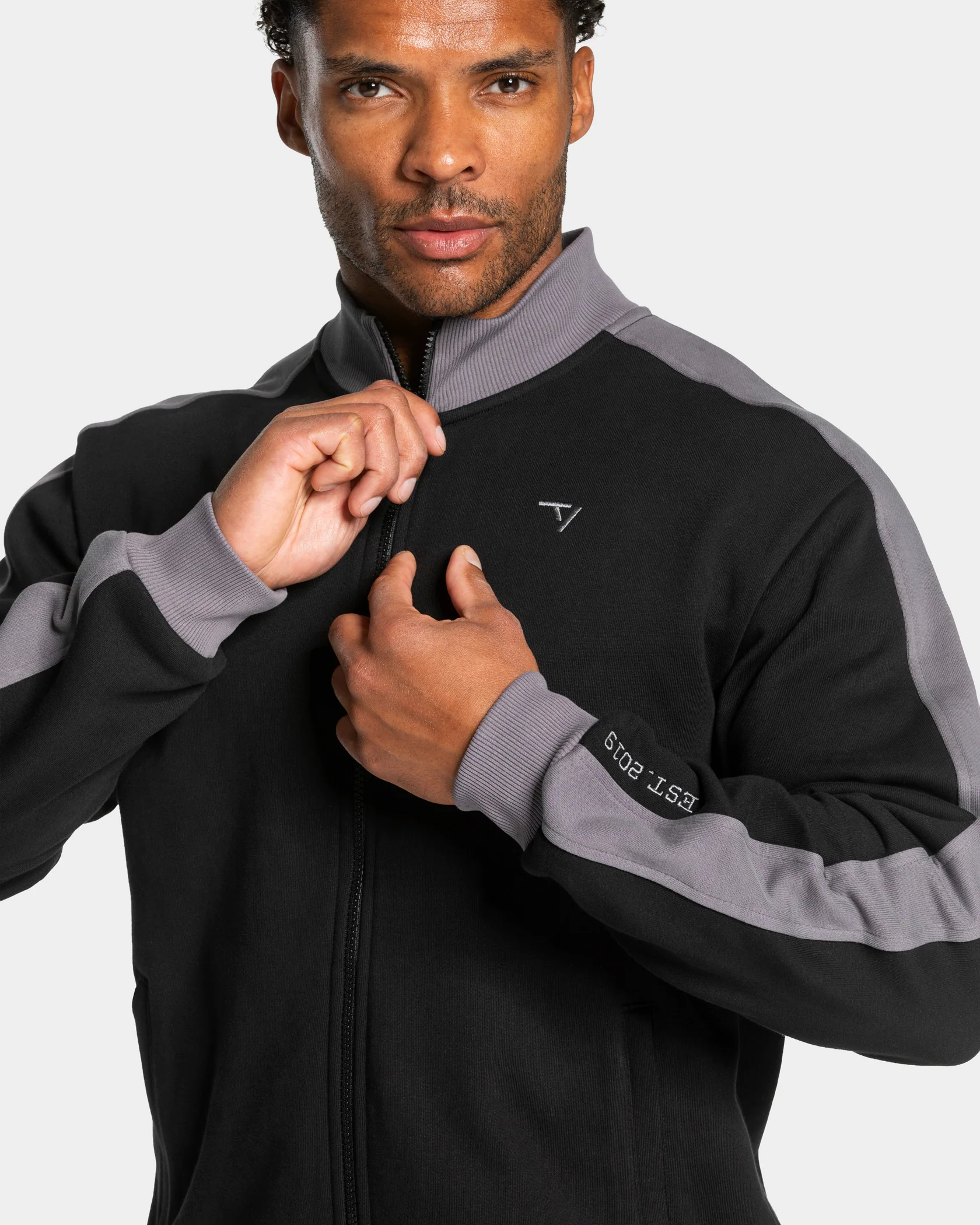 Football Zip Jacke "Schwarz" – Image 5