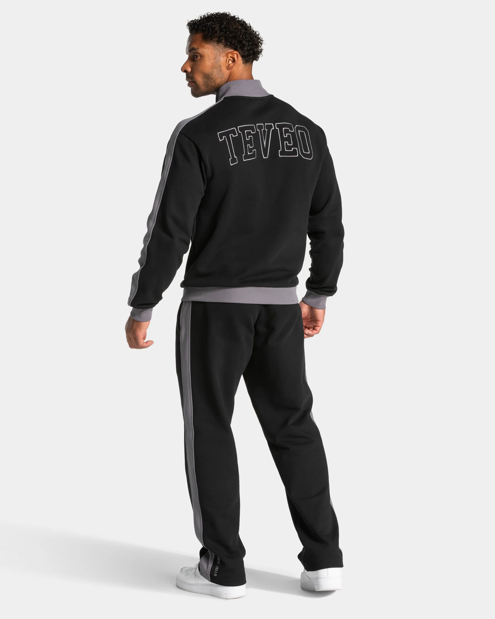 Football Zip Jacke "Schwarz" – Image 3