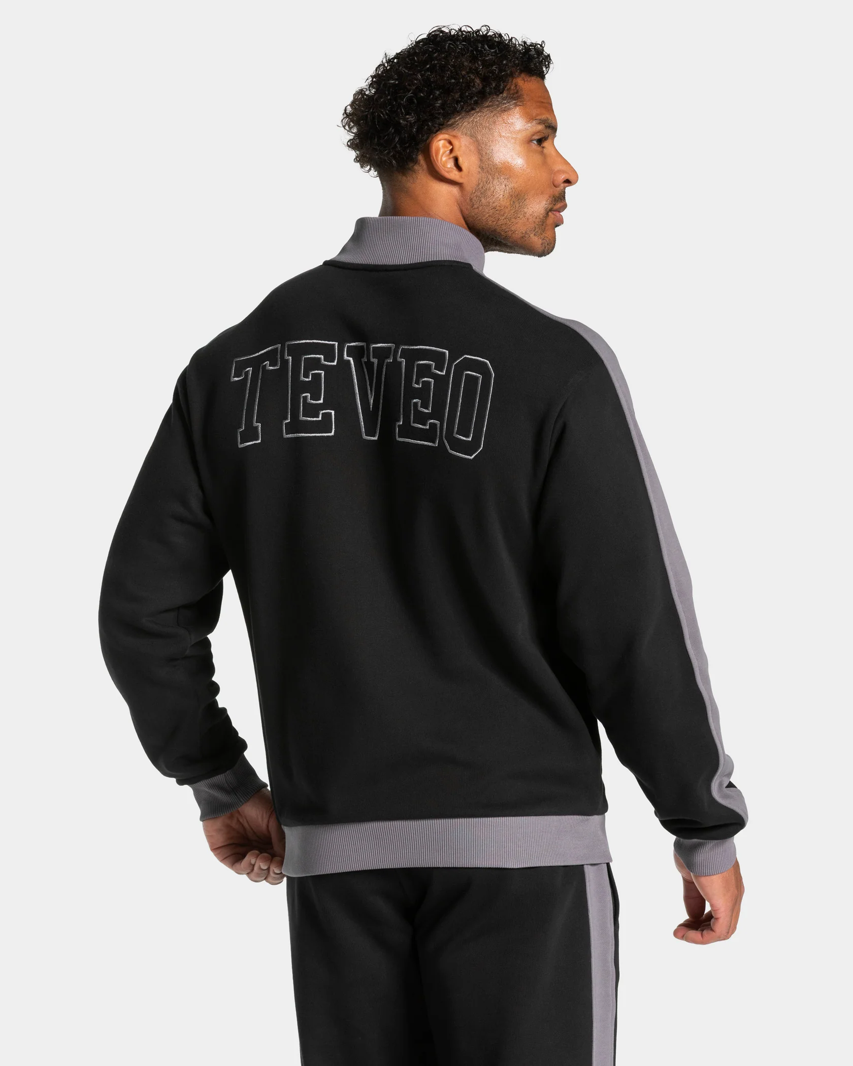 Football Zip Jacke "Schwarz" – Image 6