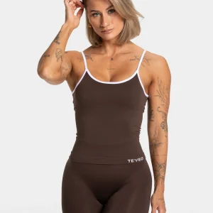 Contrastline Cami Top "Espresso"