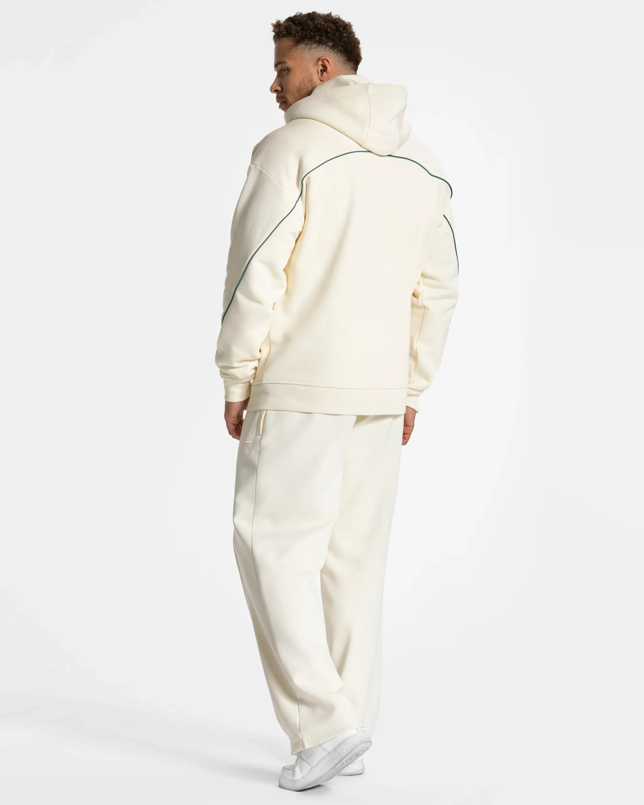 Contrastline Zip Jacke "Off White" – Image 6