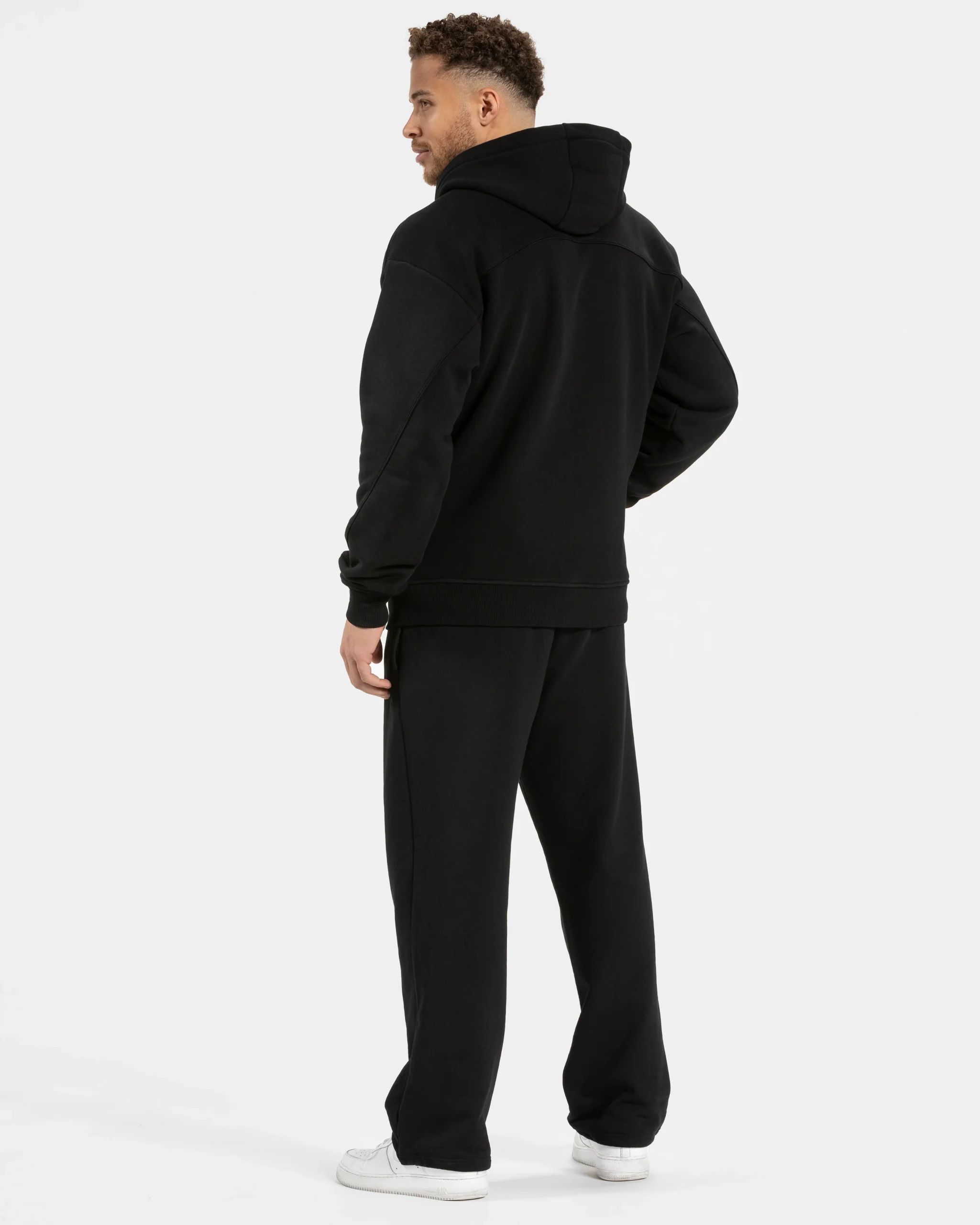 Contrastline Zip Jacke "Schwarz" – Image 6