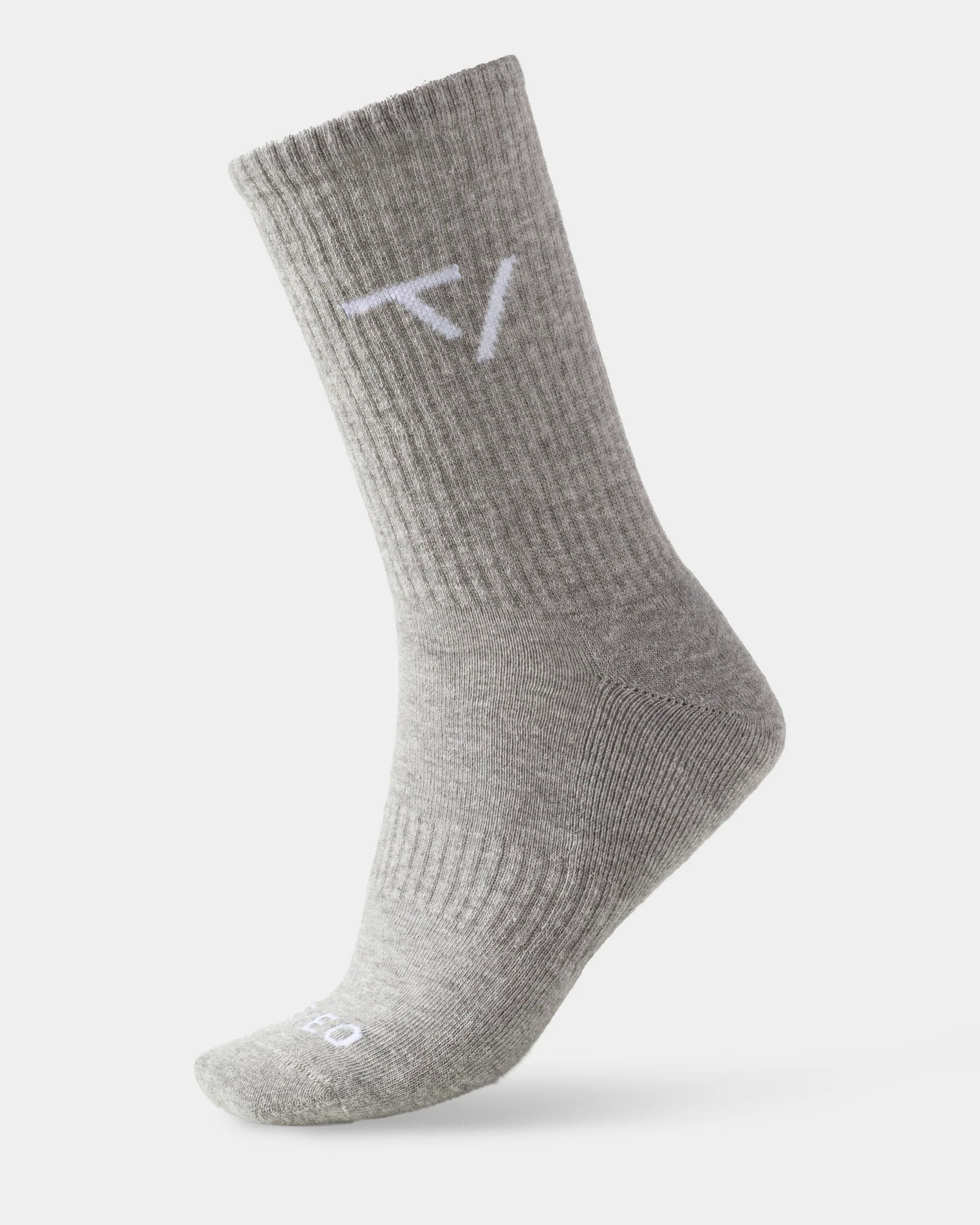 Knit Socken "Grau Meliert" – Image 2