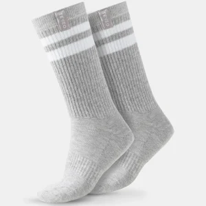 Lift Chunky Socken (2er-Pack) "Hellgrau/Weiß"