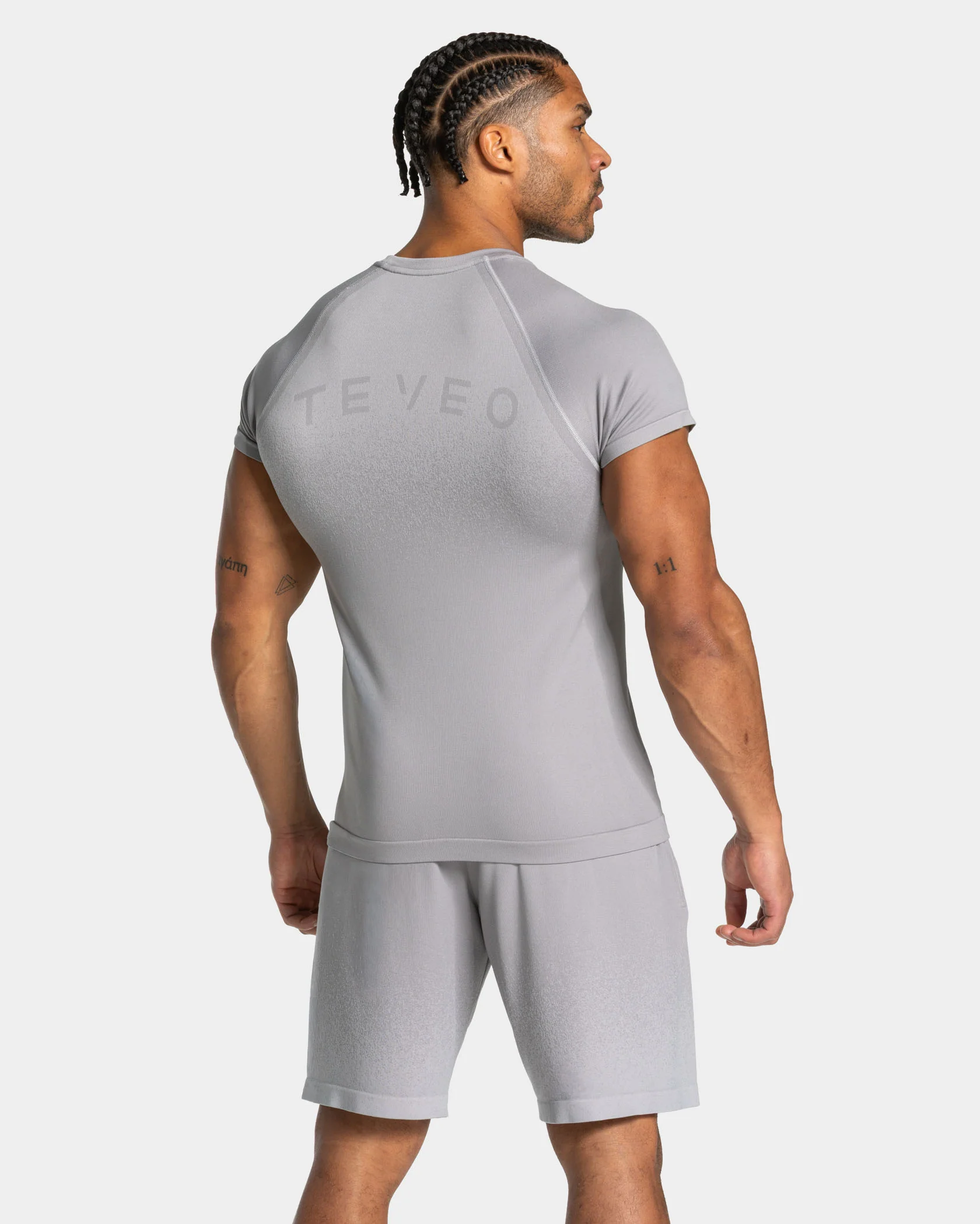 Lift Seamless T-Shirt "Hellgrau" – Image 3