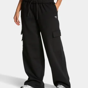 Lift Wide Leg Cargo Jogger Women "Schwarz"