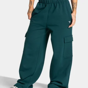 Lift Wide Leg Cargo Jogger Women "Teal"