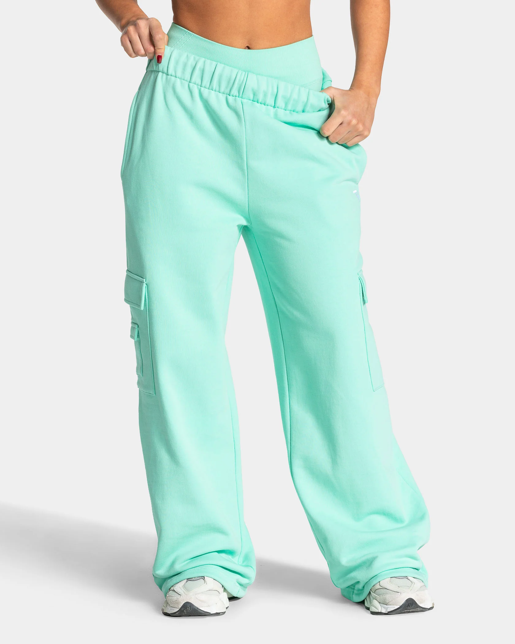 Lift Wide Leg Cargo Jogger Women "Mint"