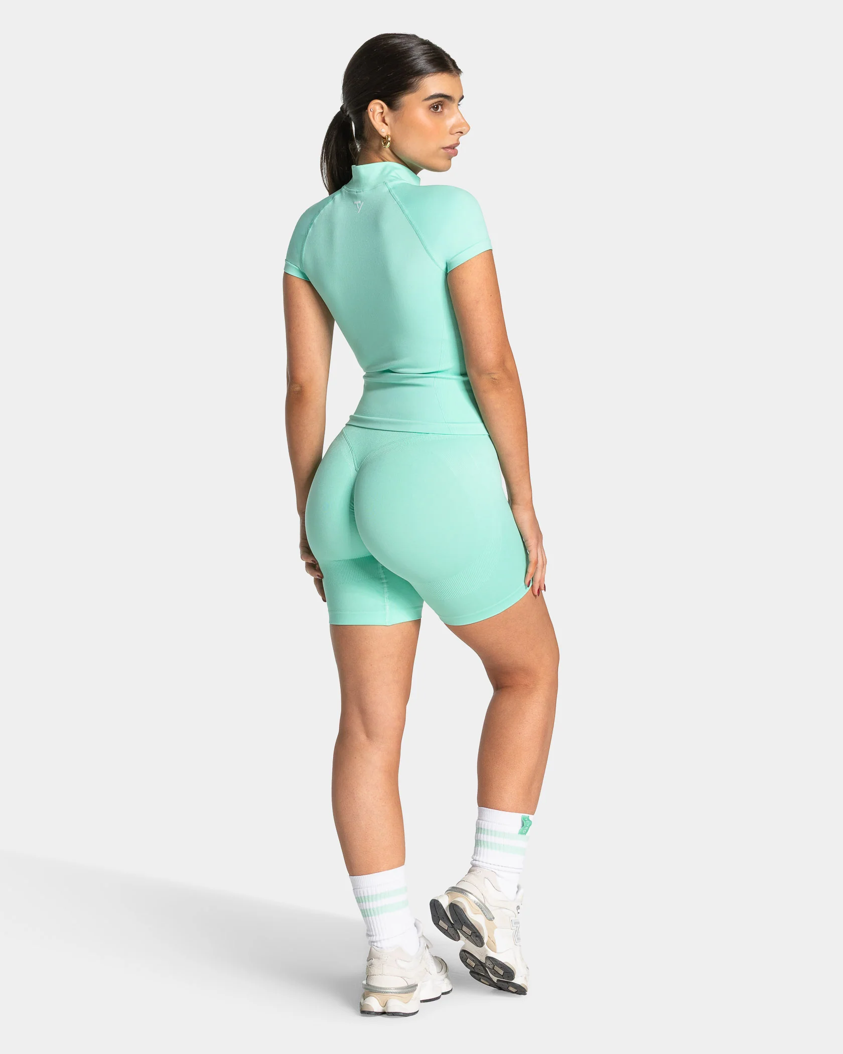 Lift Zip Shortsleeve "Mint" – Image 6