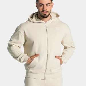 Lifting Journey Zip Hoodie "Cream"