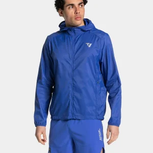RUN Lightweight Zip Jacke "Royalblau"