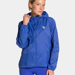 RUN Lightweight Zip Jacke "Royalblau"