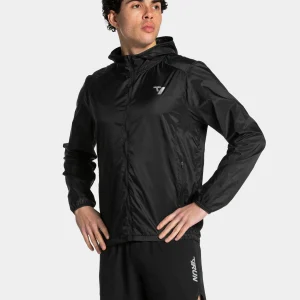 RUN Lightweight Zip Jacke "Schwarz"
