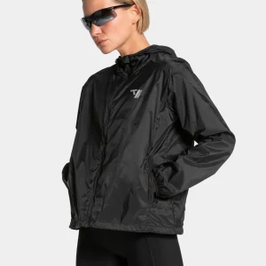 RUN Lightweight Zip Jacke "Schwarz"