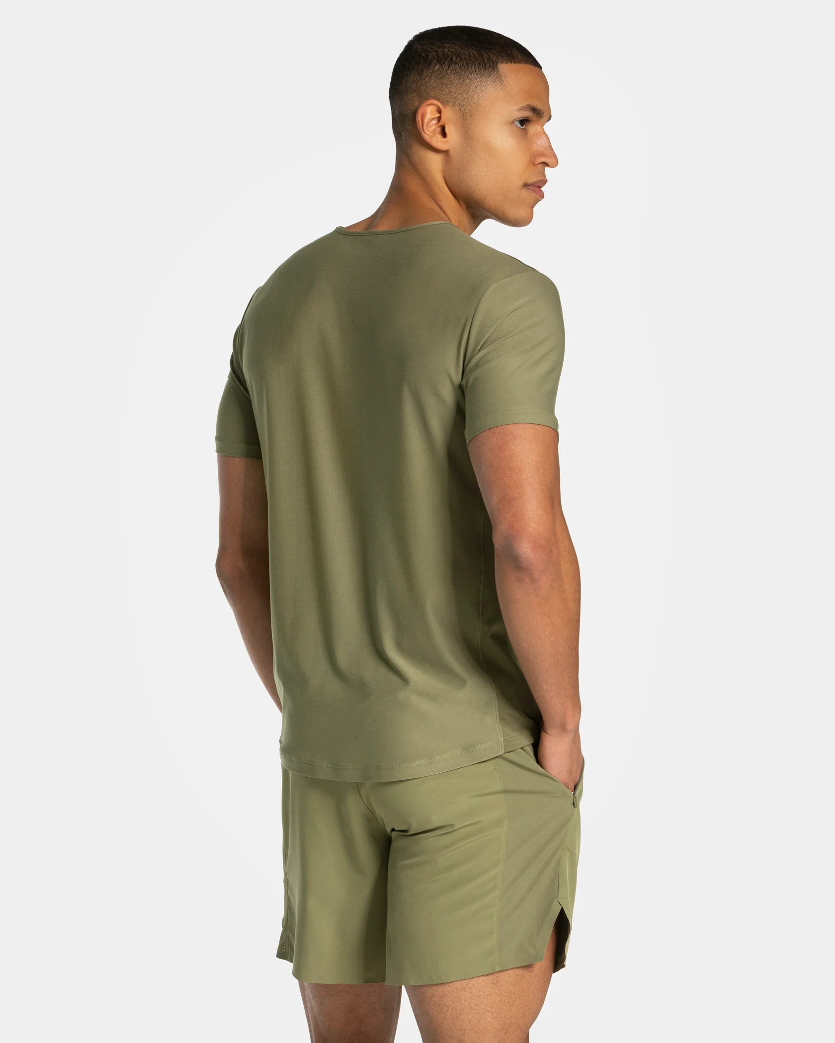 RUN T-Shirt "Olive" – Image 3