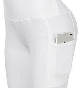 Short pour Femme avec Poches – Pantalon Court Taille Haute pour Contrôle du Ventre, Yoga, Course à Pied – SEO Friendly