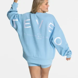 Signature Oversized Sweater "Ice Blue"