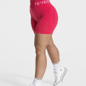 Signature Covert Scrunch Shorts "Berry"