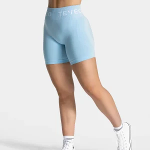 Signature Covert Scrunch Shorts "Ice Blue"