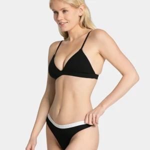 Soft Ribbed Bh "Schwarz"