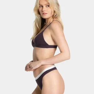 Soft Ribbed Bh "Blackberry"