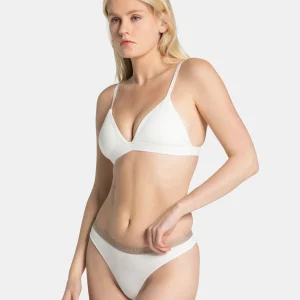 Soft Ribbed Bh "Off White"