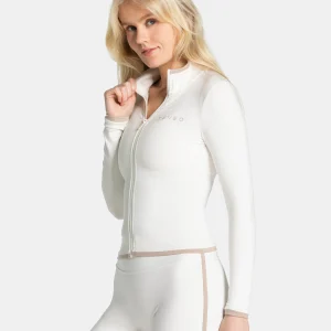 Soft Shaping Zip Jacke "Off White"