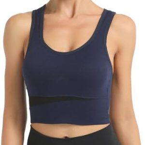 Soutien-gorge de sport Migcaput pour femme avec coussinets amovibles – Confort et maintien pour le yoga et le fitness