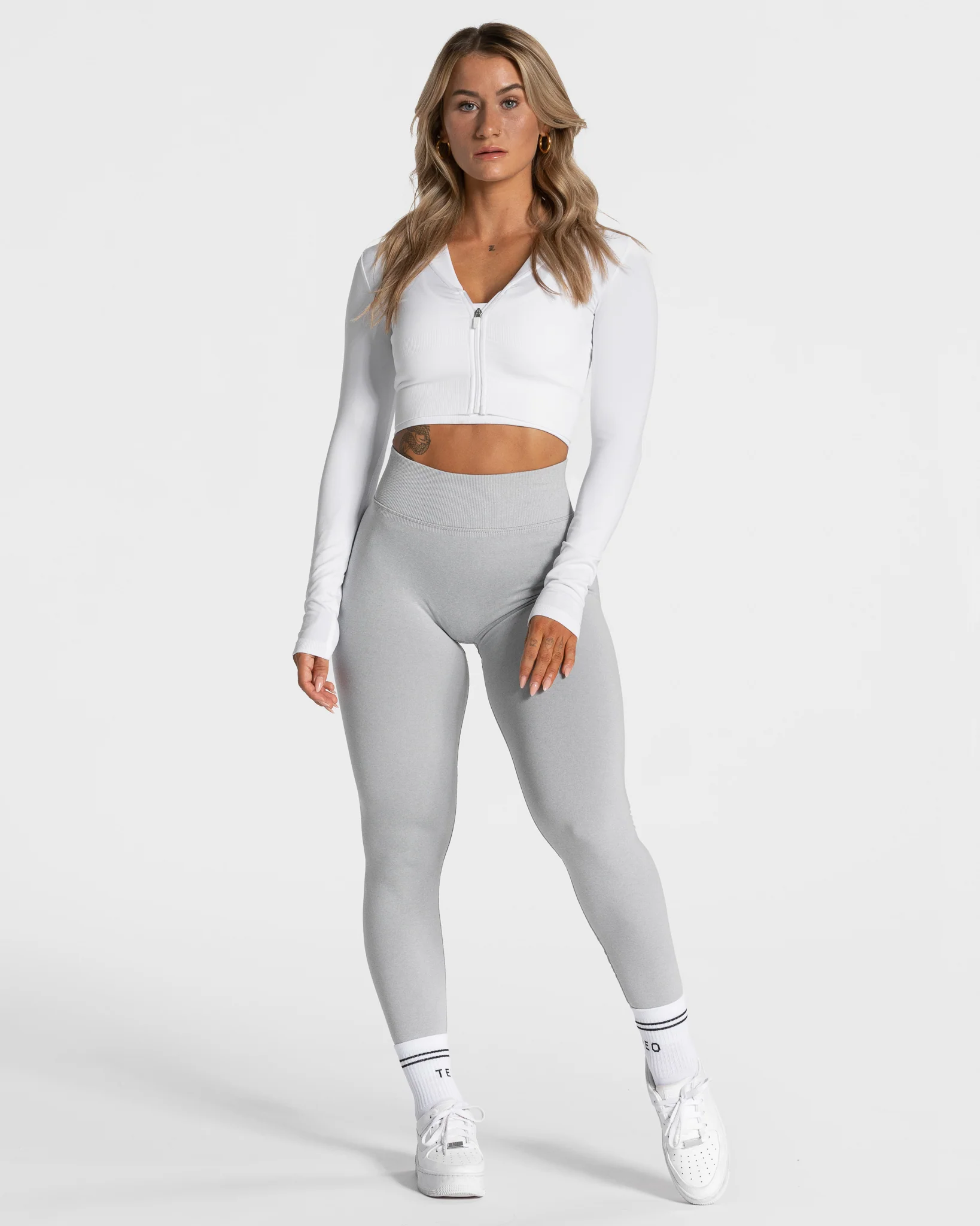 Statement Zip Jacke "Weiß" – Image 4