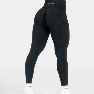 Acid Covert Scrunch Leggings "Schwarz"