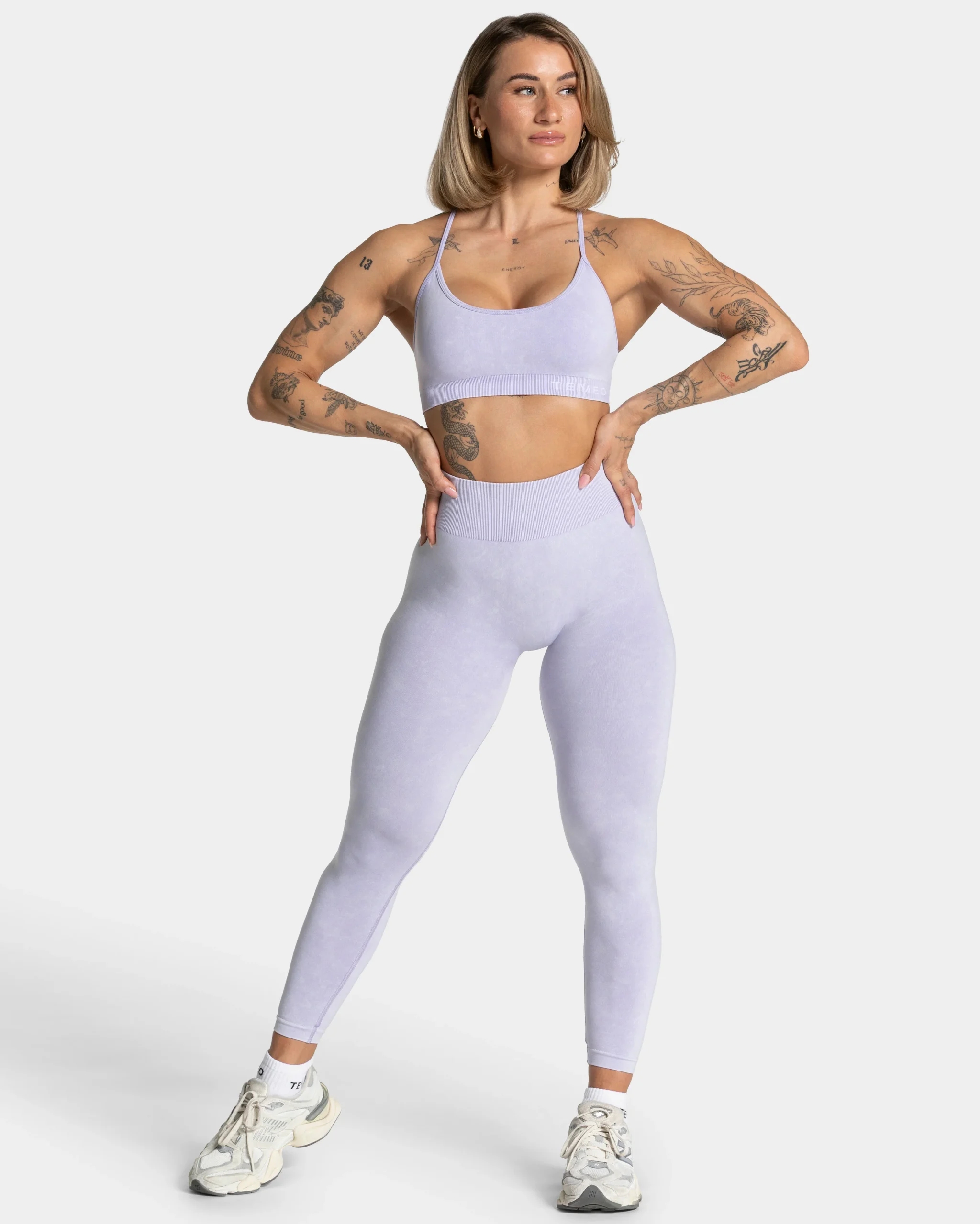 Acid Covert Scrunch Leggings "Flieder" – Image 4