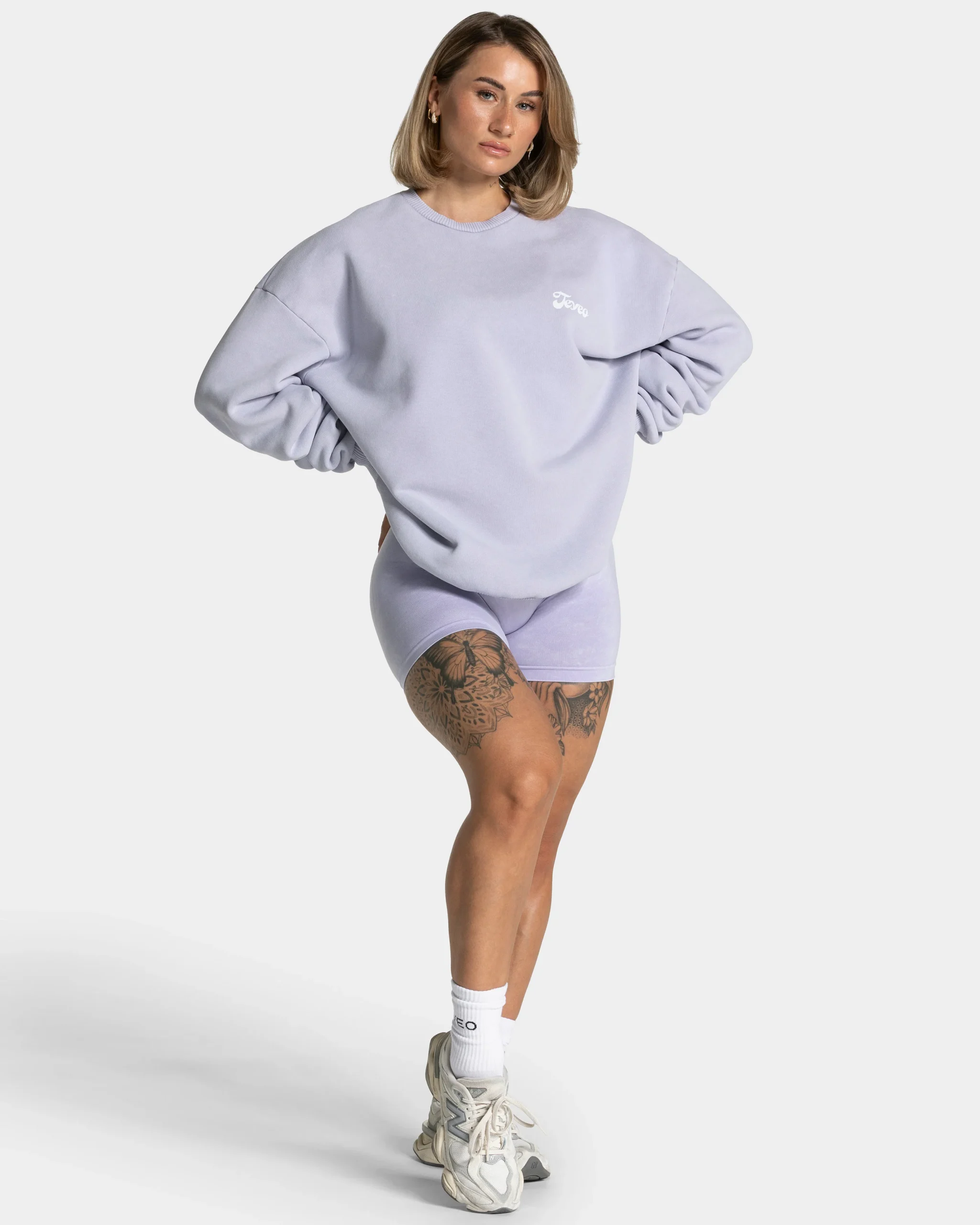 Acid Oversized Sweater "Flieder" – Image 4