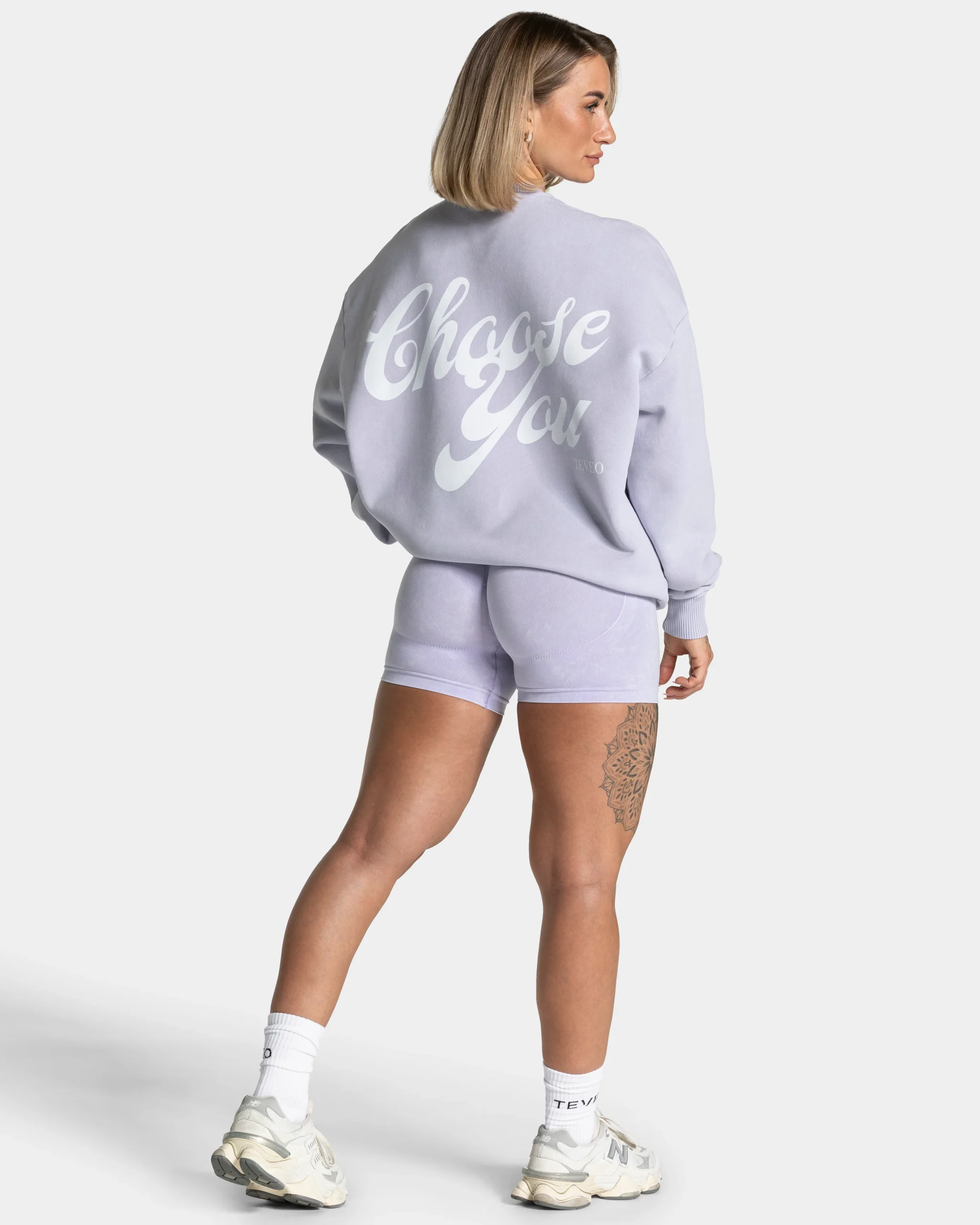 Acid Oversized Sweater "Flieder" – Image 6