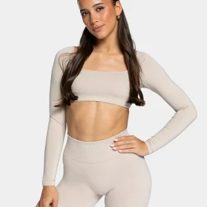 Femme Backless Longsleeve "Cream"