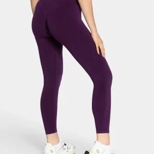 Femme Sculpt Scrunch Leggings "Aubergine"