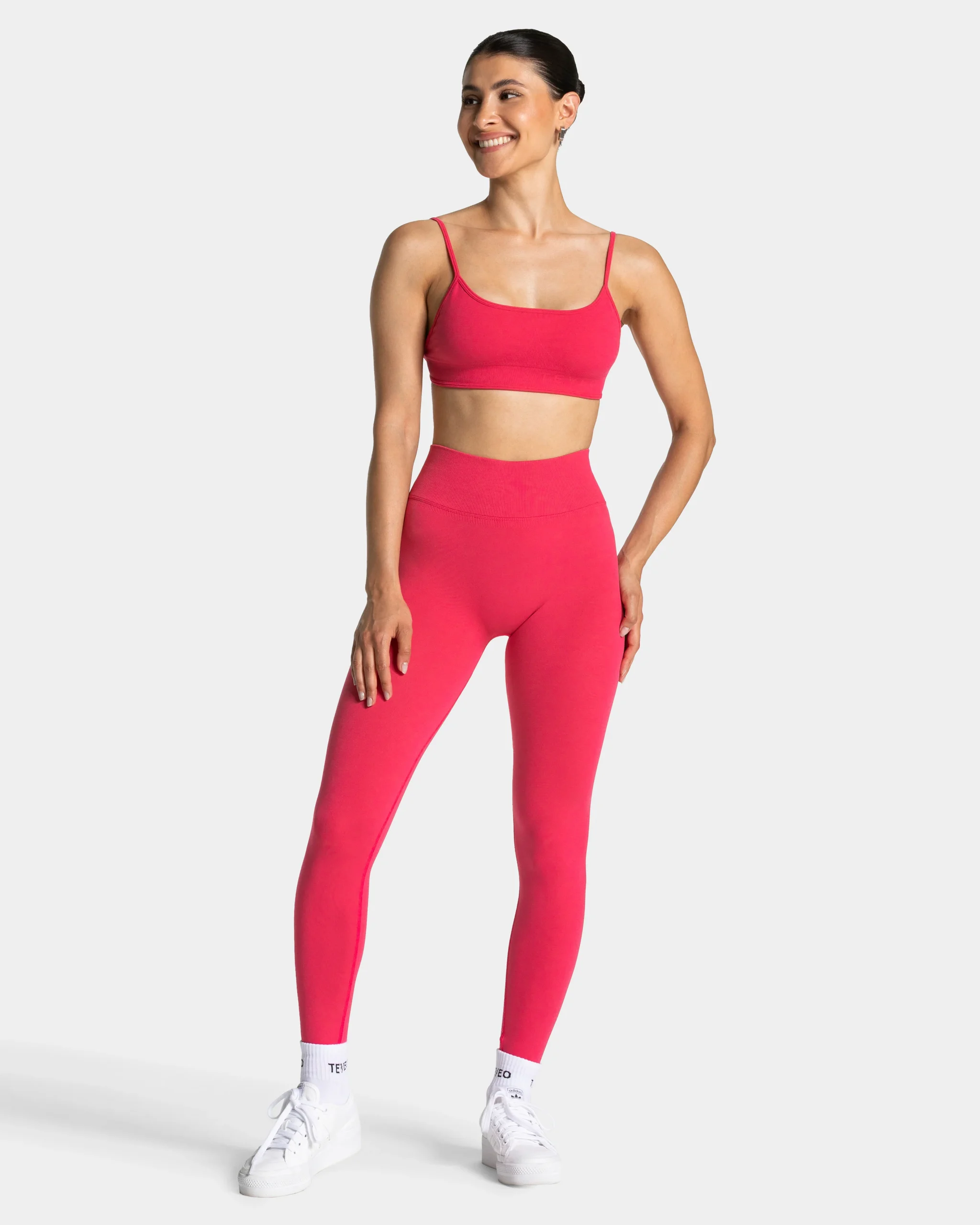 Femme Sculpt Scrunch Leggings "Berry" – Image 4