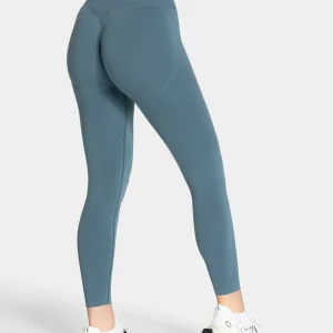 Femme Sculpt Scrunch Leggings "Teal"
