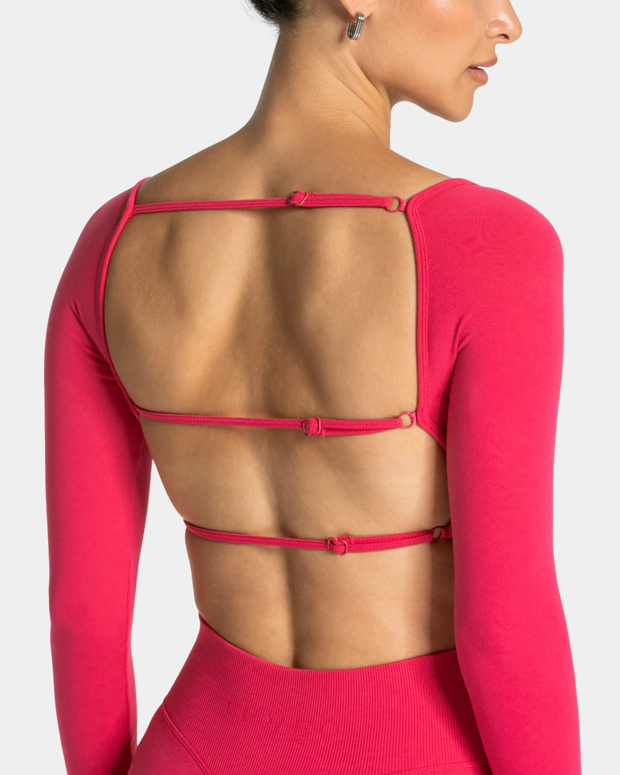 Femme Backless Longsleeve "Berry" – Image 5